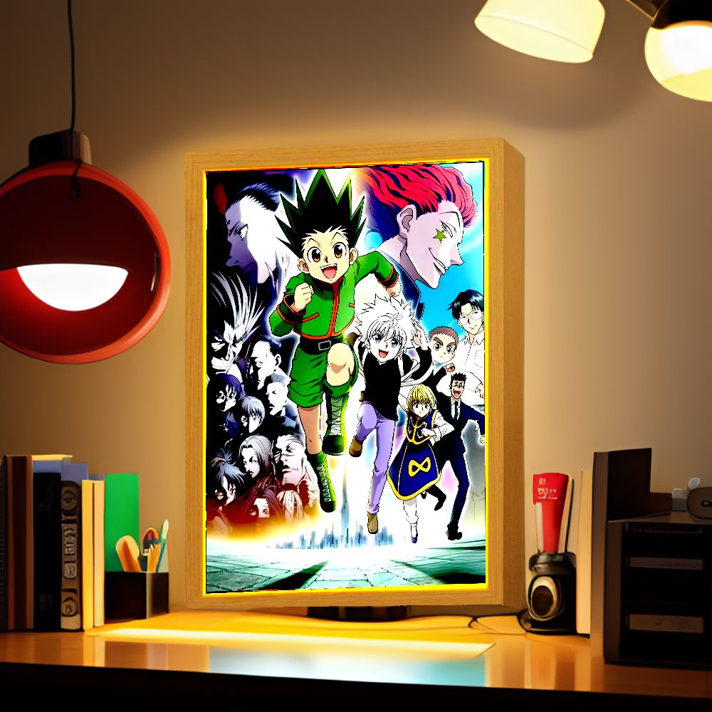 HUNTER x HUNTER Cuadro luminoso 3D 22x17