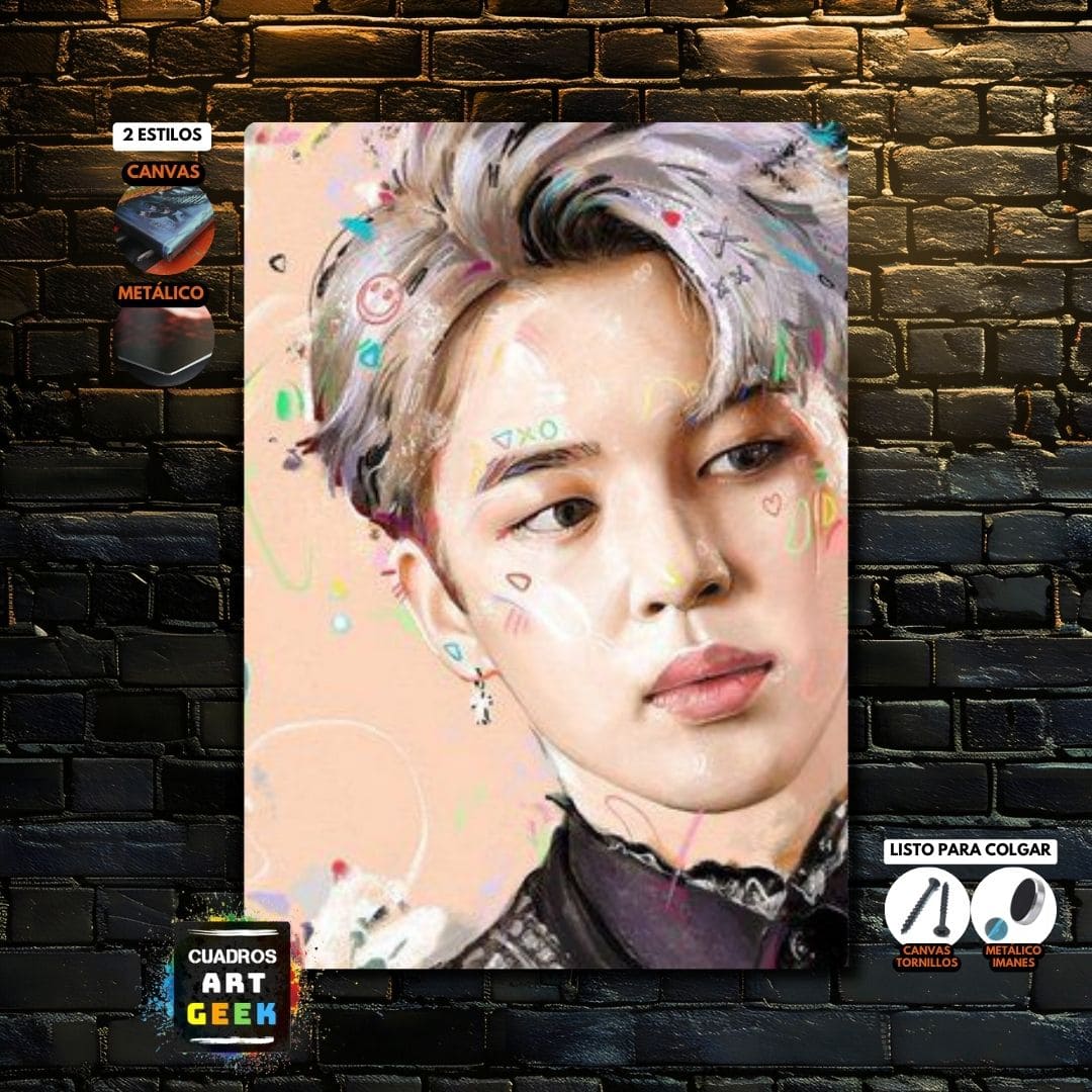 Jimin 03 cuadro musica K-POP