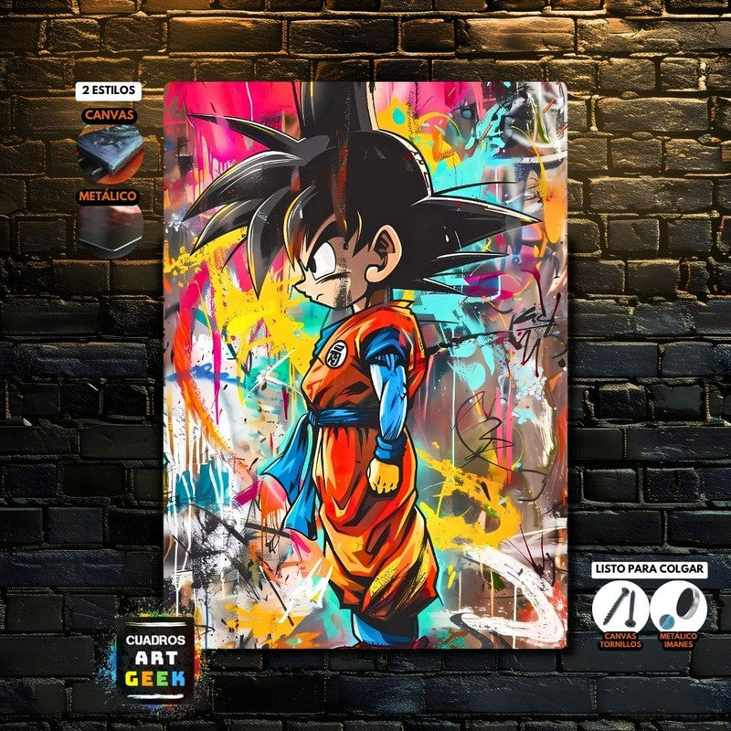 Goku Boy Art cuadro dragon ball anime