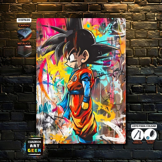 Goku Boy Art cuadro dragon ball anime