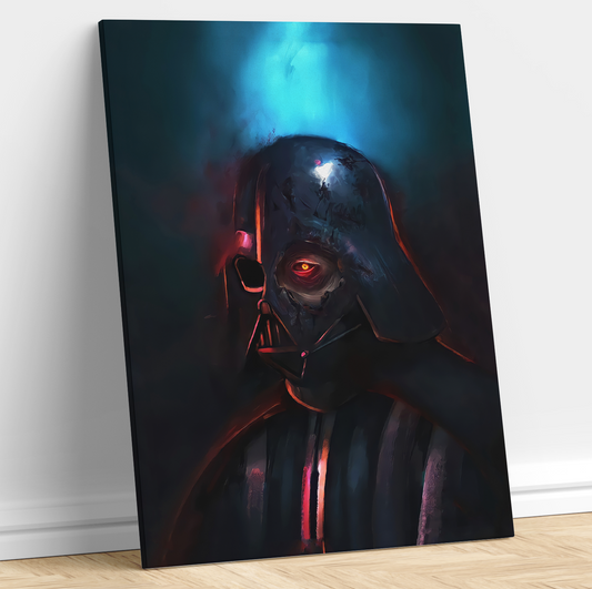 Darth Vader Serie Obiwan Star Wars Estilo Pintura