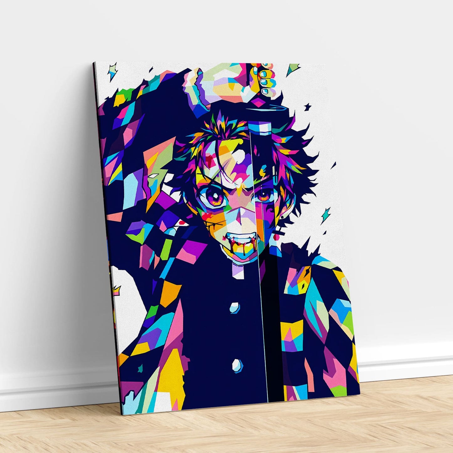 Tanjiro Kamado Demon Slayer Pop-art Anime