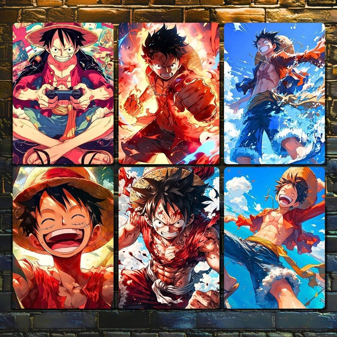 Luffy Cuadro anime One Piece - AI