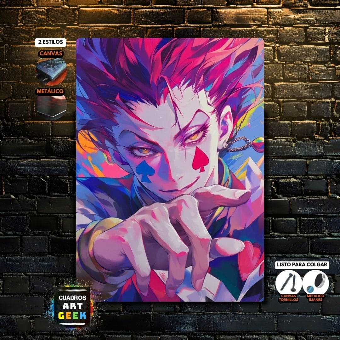 Hisoka cuadro anime Hunter X Hunter - AI