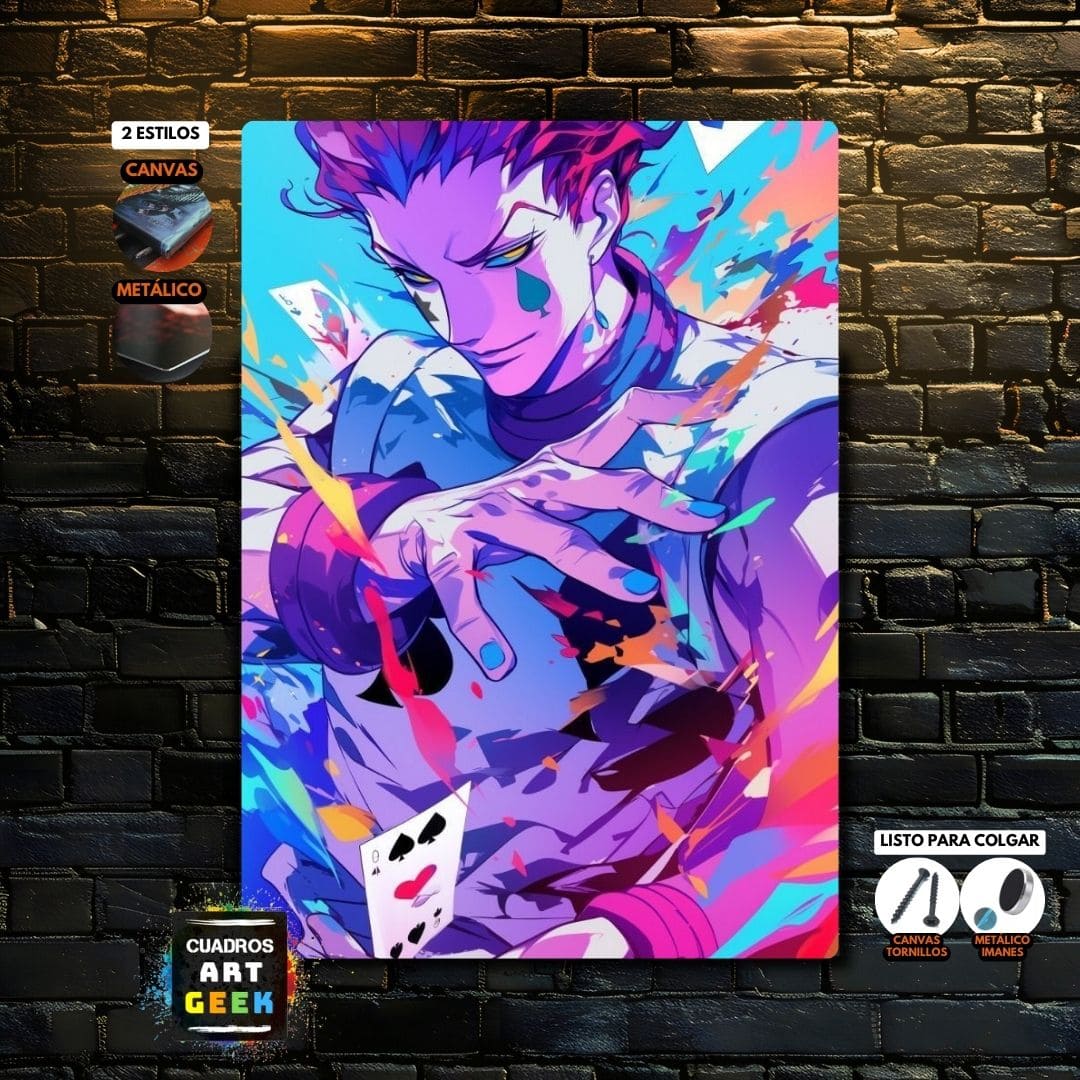 Hisoka cuadro anime Hunter X Hunter - AI