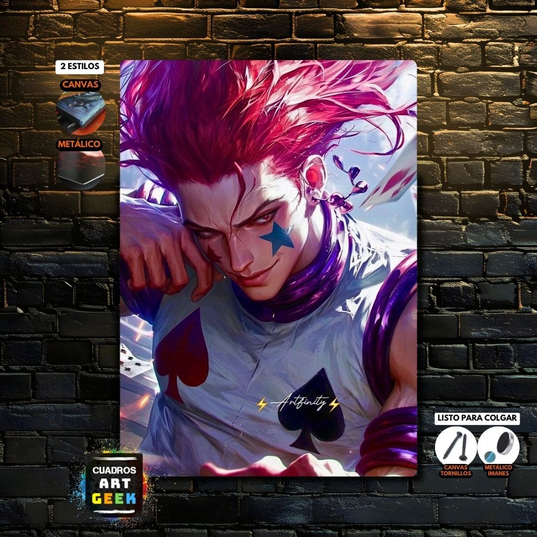 Hisoka cuadro anime Hunter X Hunter - AI