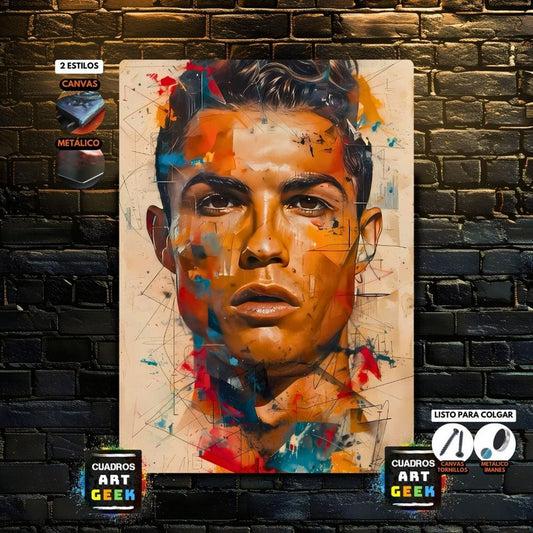 Cristiano Ronaldo Art Cuadro Deporte