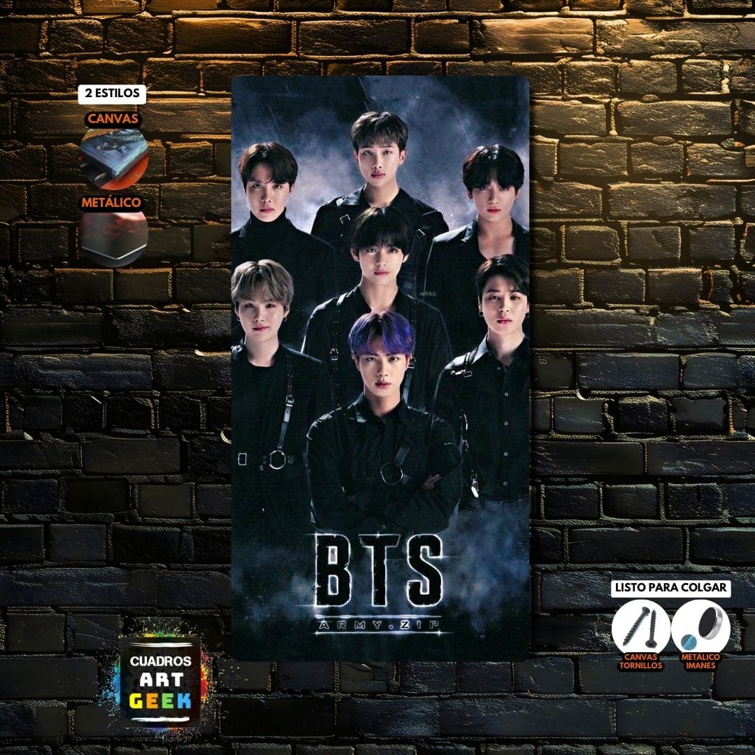 BTS 12 cuadro musica K-POP