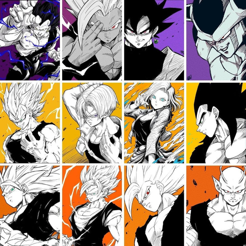 Colección Dragon Ball cuadro Anime