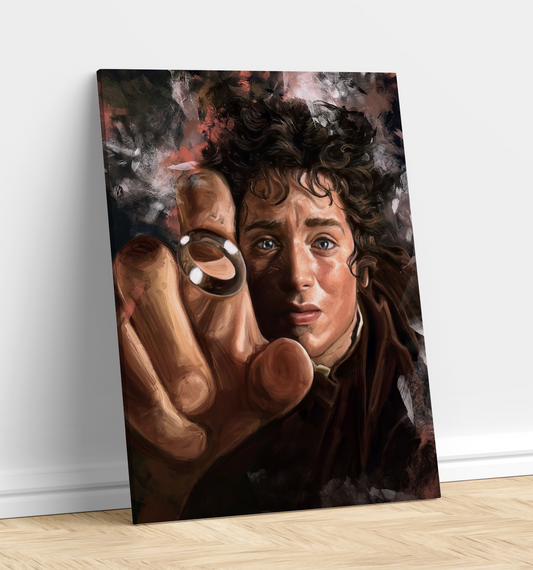 Frodo Bolson Señor de los anillos Estilo Pintura Peliculas