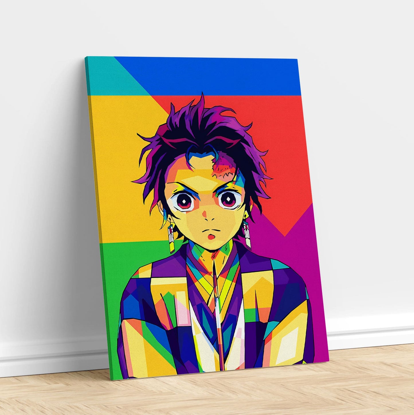 Tanjiro Demon Slayer Pop-art Anime