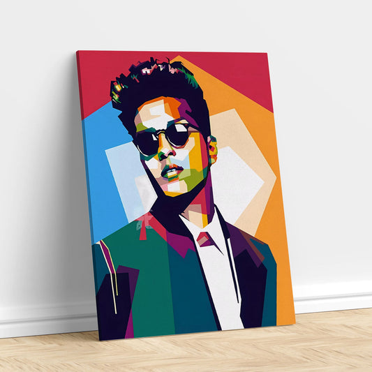 Bruno Mars Pop-art Musica