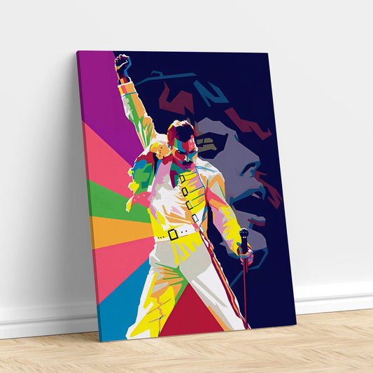 Freddie Mercury The Queen Pop-art Musica