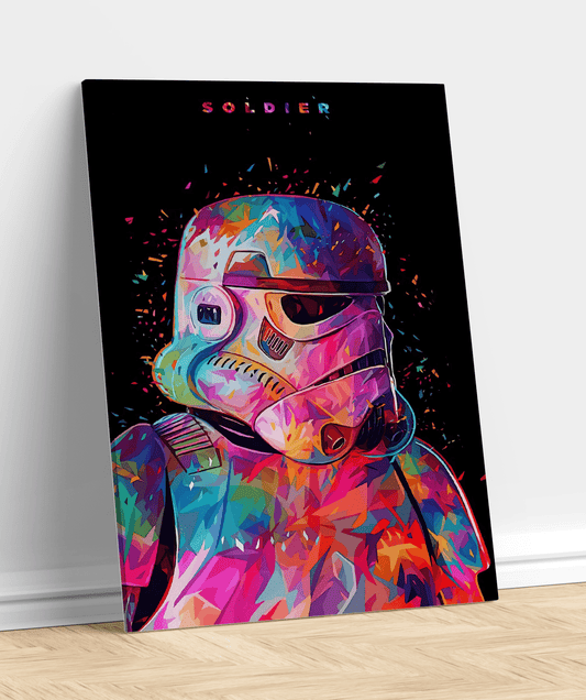 Stormtrooper Star Wars Estilo Pop-Art