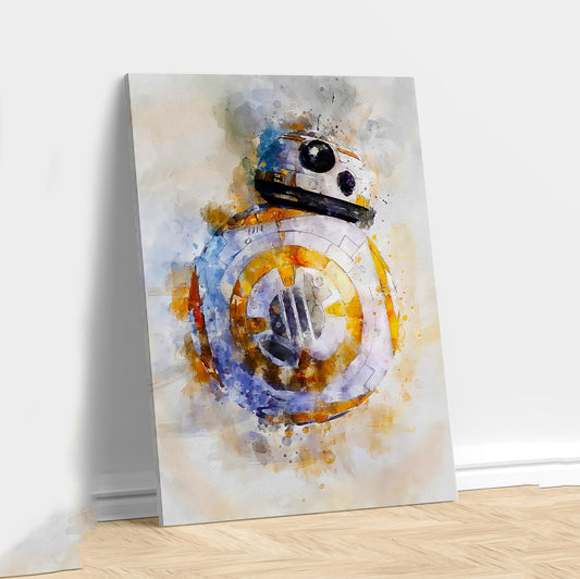 Droide BB8 Star Wars Estilo Pintura