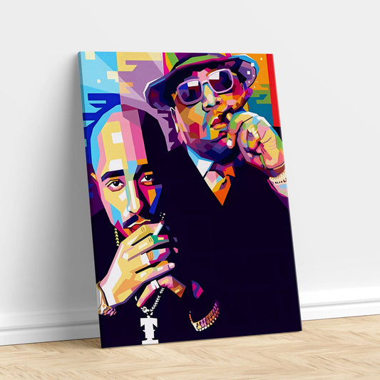 Tupac Big Notorious Pop-art Musica