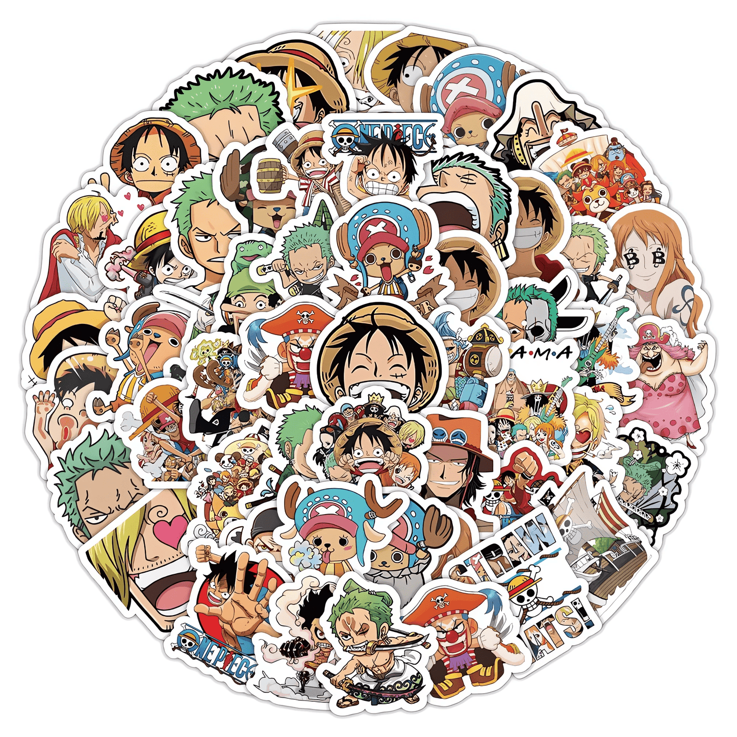 Pack Stickers One Piece
