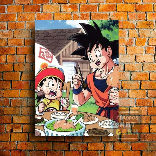 Padre e hijo Goku+Gohan v5 Dragon Ball Anime