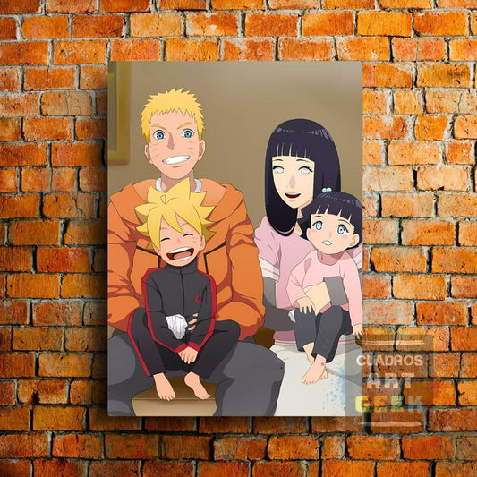 Familia Naruto Padre-Madre-Hijo e Hijo v3 Anime
