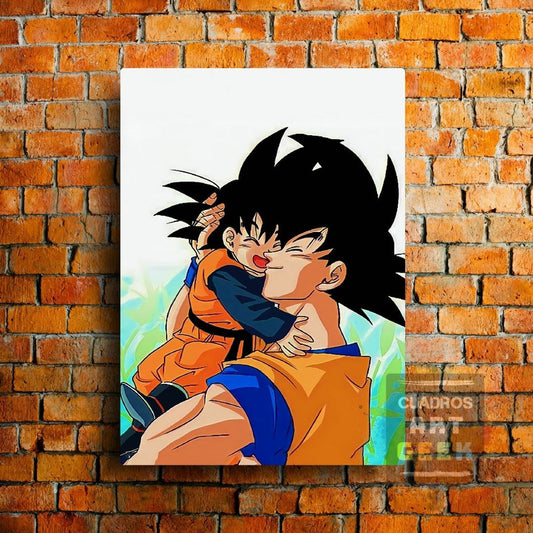 Padre e HIjo Goku-Gohan v9 Dragon Ball Anime